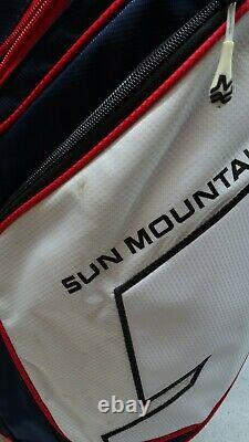 Sun Mountain C-130 Cart Bag 14 Ind. Full Dividers 2019 Navy/White/Red USA READ