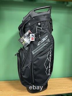 Sun Mountain C-130 Cart Bag 2021 Black NEW! FREE SHIPPING