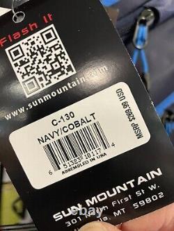 Sun Mountain C-130 Cart Bag 2021 Navy/ Cobalt- NEW! In Stock