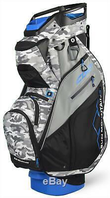 Sun Mountain C-130 Cart Bag Golf Black/Camo/Cement/Cobalt 2020 New