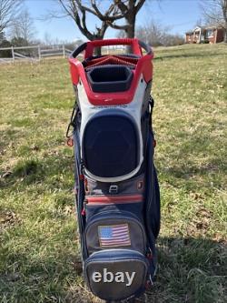 Sun Mountain C-130 Cart Bag USA Red White Blue