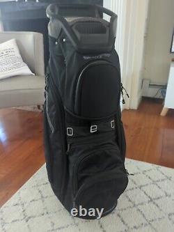 Sun Mountain C-130 Cart Bag lightly used black and grey