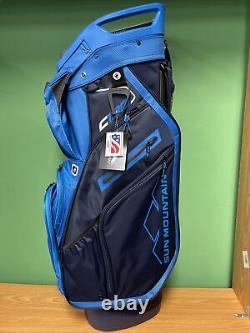 Sun Mountain C-130 Cart Bag- navy / cobalt NEW! In Stock