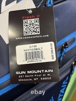 Sun Mountain C-130 Cart Bag- navy / cobalt NEW! In Stock