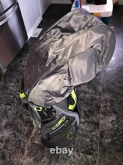 Sun Mountain C-130 Cart / Tour Golf Bag Gunmetal and Lime Green