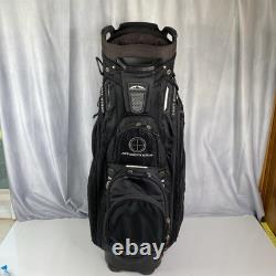 Sun Mountain C-130 Golf Cart Bag 14-Way Full Length Dividers 13-Pocket Black