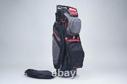 Sun Mountain C130 14-way Divider Golf Cart Bag, Black / Red