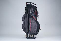 Sun Mountain C130 14-way Divider Golf Cart Bag, Black / Red