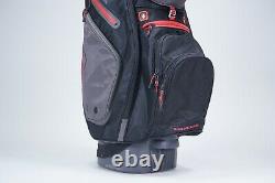 Sun Mountain C130 14-way Divider Golf Cart Bag, Black / Red