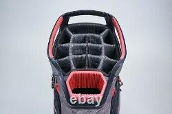 Sun Mountain C130 14-way Divider Golf Cart Bag, Black / Red