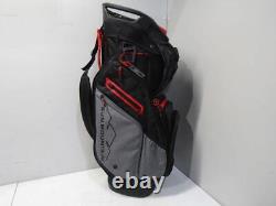 Sun Mountain C130 Cart Bag Carbon/Red/Black