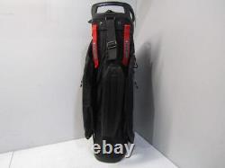 Sun Mountain C130 Cart Bag Carbon/Red/Black