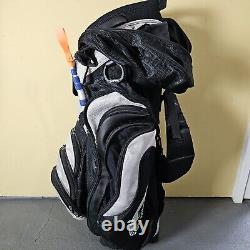 Sun Mountain C130 Golf Bag 14 Way 10 Pockets Cart Bag W Rain Cap Cooler