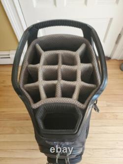 Sun Mountain C130 Golf Cart Bag Black with Multiple Pockets & 14-Way Divider