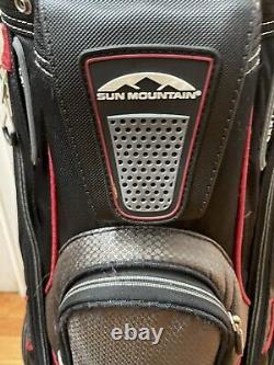 Sun Mountain C130 Golf Club Cart Bag 14-Way Black