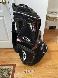 Sun Mountain C130 Golf Club Cart Bag 14-Way Black