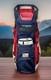 Sun Mountain C130 Usa Cart Golf Bag 14-way Club Divider Red White Blue Flag