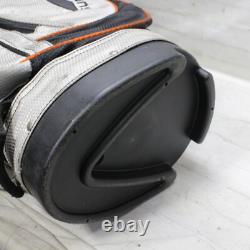 Sun Mountain Cart Black Orange White Golf Bag with 15-way Dividers No Rain Cover