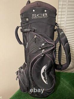 Sun Mountain DLX Cart Bag With 8-Way Dividers And Rain Cover