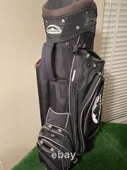 Sun Mountain DLX Cart Bag With 8-Way Dividers And Rain Cover