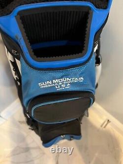 Sun Mountain Golf 14-Way Divided Cart Bag Blue Used only ONCE