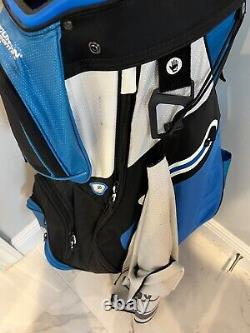 Sun Mountain Golf 14-Way Divided Cart Bag Blue Used only ONCE