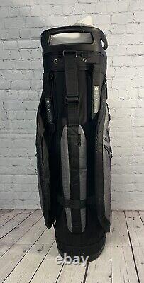 Sun Mountain Golf C-130 Supercharged 14-Way Divided Cart Bag Black Carbon Ltd Ed