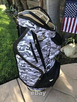Sun Mountain Maverick Cart Bag with 15 Way Top New Camo Black Gray