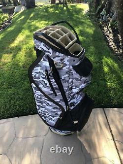 Sun Mountain Maverick Cart Bag with 15 Way Top New Camo Black Gray