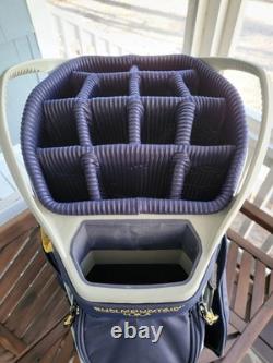 Sun Mountain Maverick Cart Golf Bag- Navy/Gray Excellent Condition. Open Box