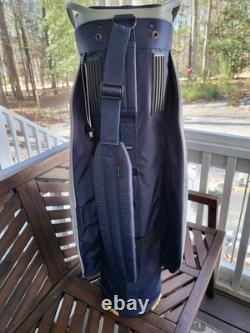 Sun Mountain Maverick Cart Golf Bag- Navy/Gray Excellent Condition. Open Box