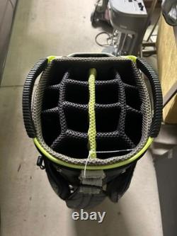 Sun Mountain Men's C130 14-Way Divided Golf Cart Bag Black Grey Green