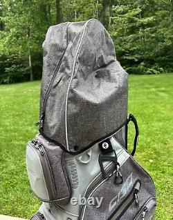 Sun Mountain Men's C130 14-Way Divided Golf Cart Bag Gray / Free NJ Pickup