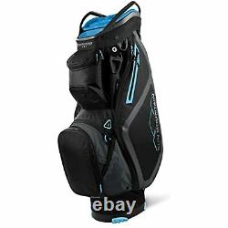 Sun Mountain New Golf Maverick 2022 14-Way Cart Bag Black/Gunmetal/Ocean