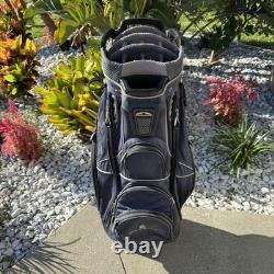 Sun Mountain Olde Hickory Logo Golf Cart Bag 14-Way Rain Cover Navy Blue