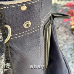 Sun Mountain Olde Hickory Logo Golf Cart Bag 14-Way Rain Cover Navy Blue