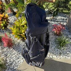 Sun Mountain Olde Hickory Logo Golf Cart Bag 14-Way Rain Cover Navy Blue