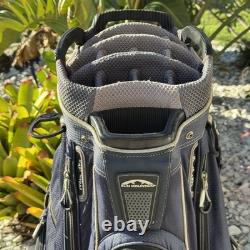 Sun Mountain Olde Hickory Logo Golf Cart Bag 14-Way Rain Cover Navy Blue