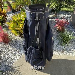 Sun Mountain Olde Hickory Logo Golf Cart Bag 14-Way Rain Cover Navy Blue