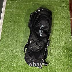 Sun Mountain S-1 Cart Golf Bag 14 Way Black With Putter Divider Pre-owned