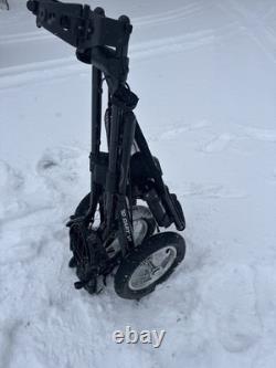 Sun Mountain Speed Cart V1 Push Pull Golf Bag Cart Three Wheels