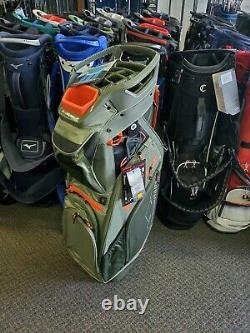 Sun mountain c-130 14 way cart bag moss black inferno