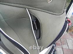 TEAM EFFORT, Michigan State CART Golf Bag, with Rain Hood NICE & CLEAN