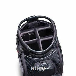 TITLEIST Golf Men's Cart Caddy Bag Tour Model 9.5 x 47 in 4.8kg Jet Black TB9SF9
