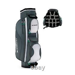 Tangkula Golf Cart Bag with 14 Way Top Dividers, Lightweight Golf Cart Bag wi