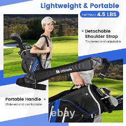 Tangkula Golf Cart Bag with 14 Way Top Dividers, Lightweight Golf Club Cart Bag