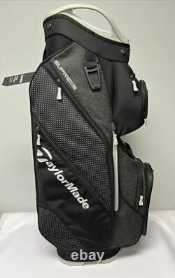 TaylorMade 2022 Supreme Golf Cart Bag Black/Grey New In Box