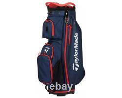 TaylorMade 2023 Pro Cart Bag Color Navy/Red