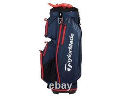 TaylorMade 2023 Pro Cart Bag Color Navy/Red
