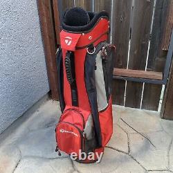 TaylorMade 6-Way Golf Cart Bag Red/Black